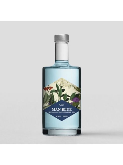 MAN BLUE GIN 41% 500 ml