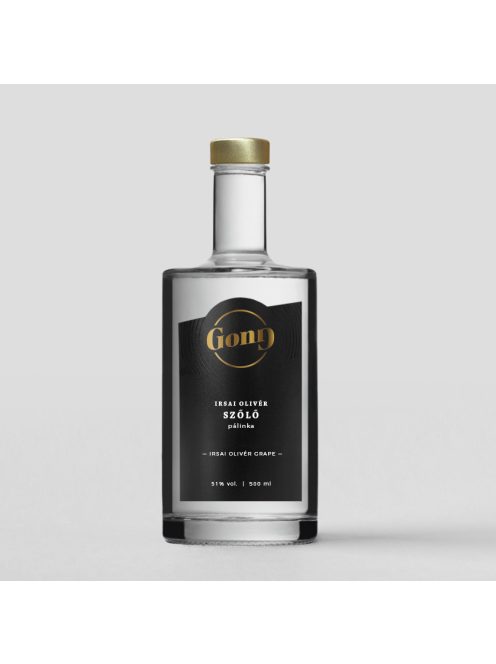 Irsai Olivér szőlő pálinka 51% 500 ml