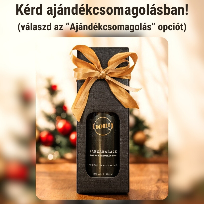 Szilva pálinka 43% 500 ml - Gong Pálinka